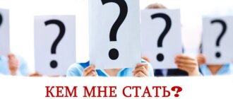 Проф тест на профессию